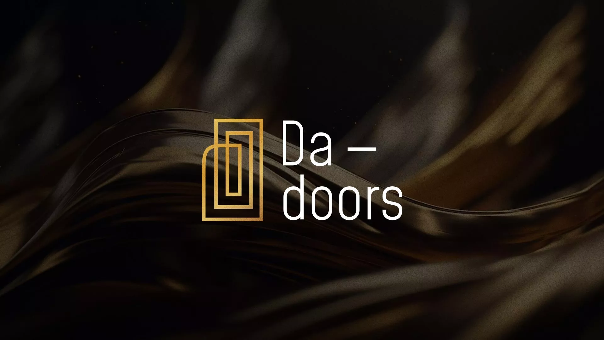 Разработка логотипа для компании «DA-DOORS» в Зиме